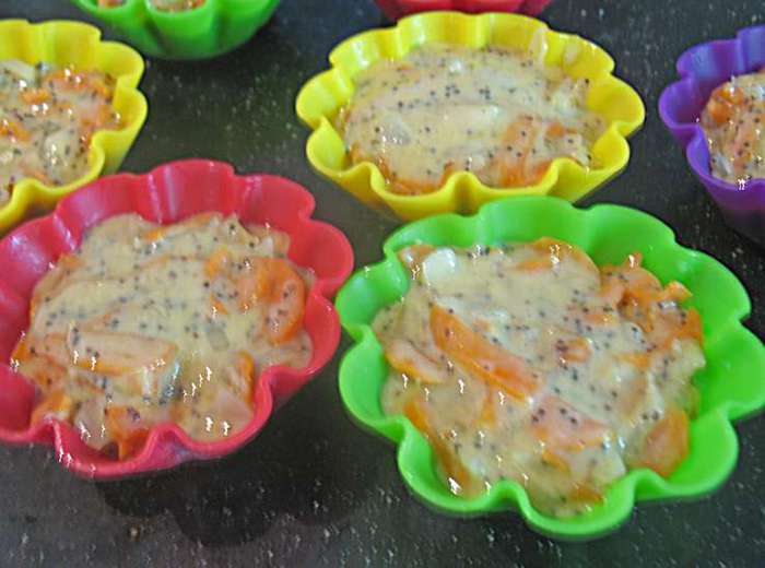 Морковные маффины