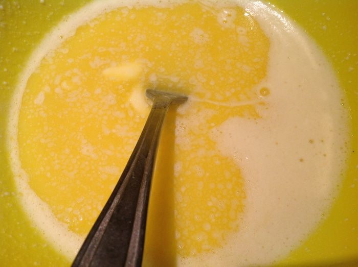 Пирог с малиной