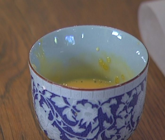 Тарты с раковыми шейками и зеленью