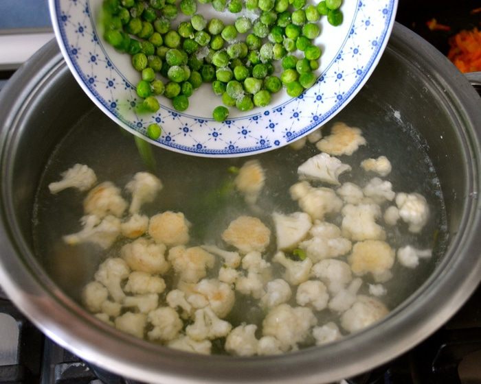 Суп с индюшиными фрикадельками