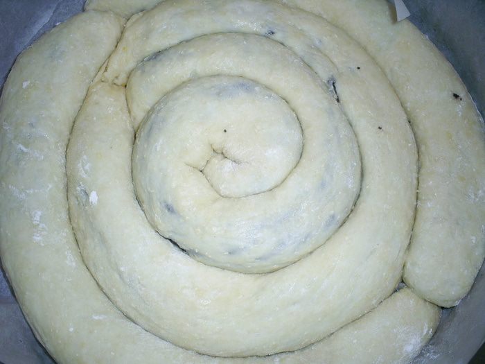 Маковый пирог-спиралька