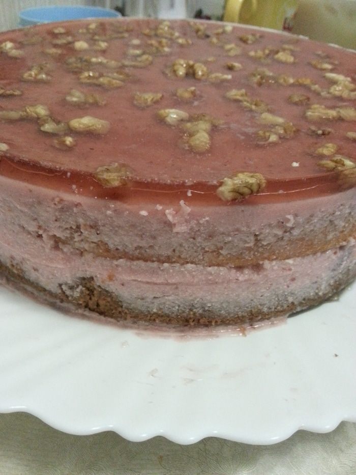 Торт &amp;quot;Клубника со сливками&amp;quot;