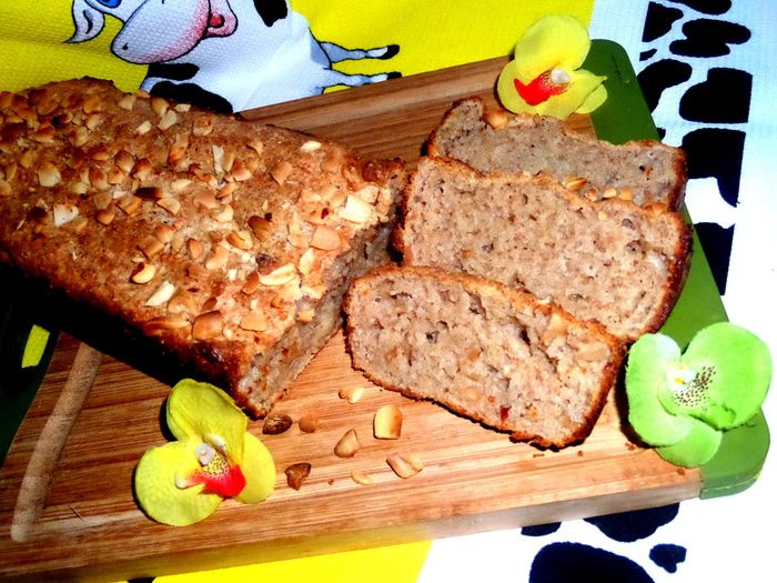Орехово-гречневый хлеб-кекс
