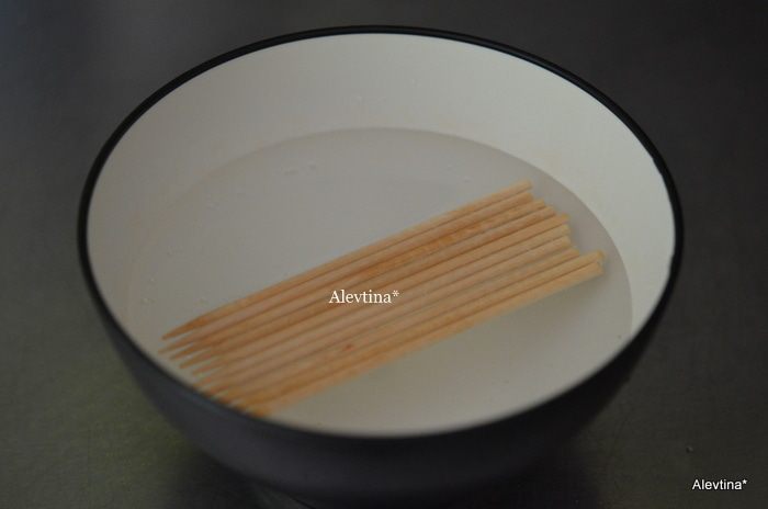 Маринованный куриный шашлык