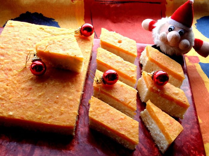 Ватрушка под мармеладом из хурмы