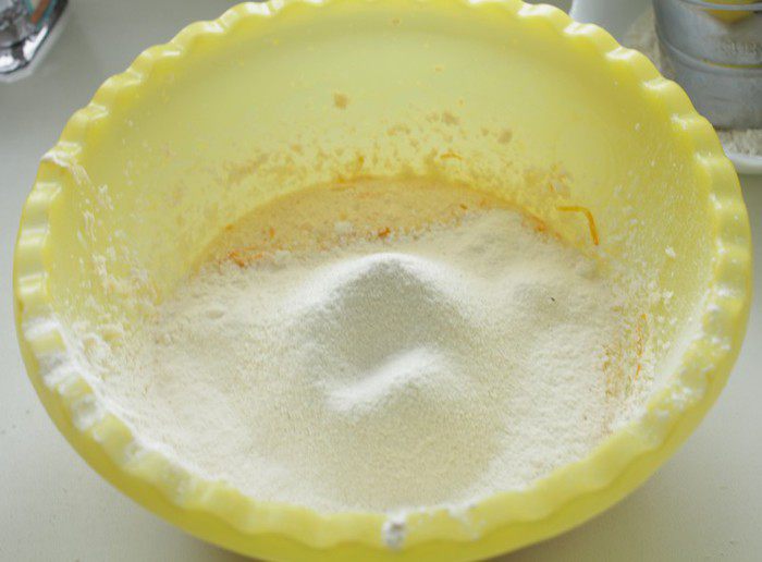  Апельсиновый кекс с шоколадом