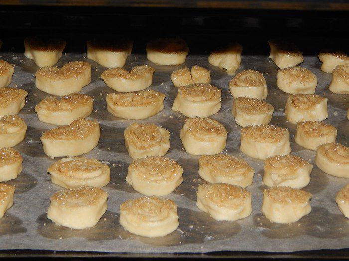 Творожные спиральки