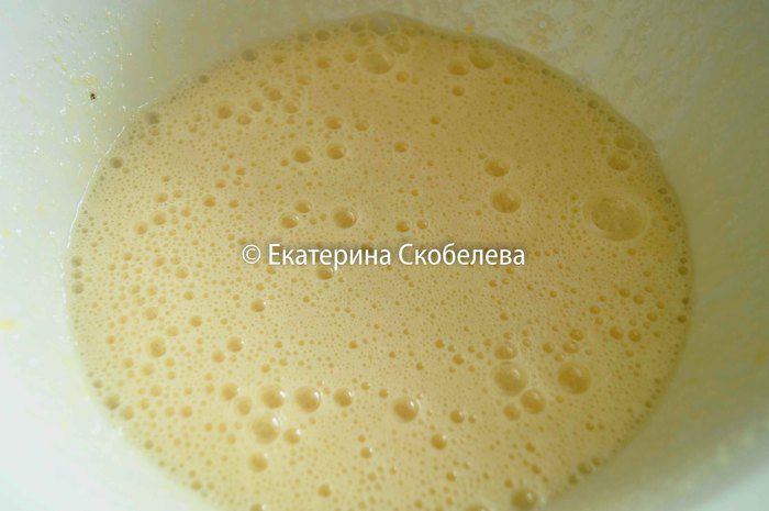 Творожный Наполеон с лимонным курдом