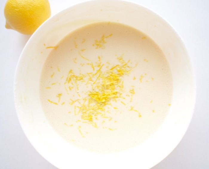 Заварные лимонные блины с маком