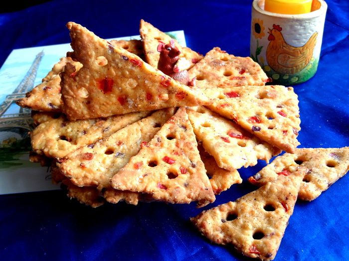 Французские крекеры с моими добавками