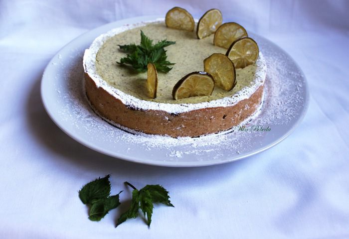 Пирог &amp;quot;Творожный мохито&amp;quot;