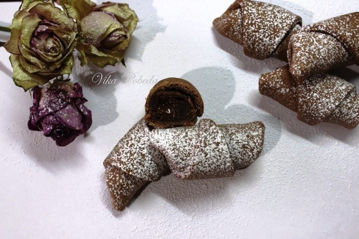 Постное шоколадное печенье