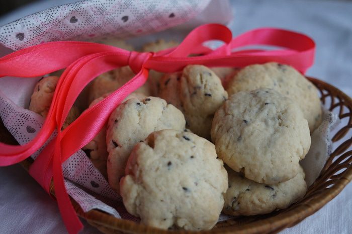 Лавандовое печенье 