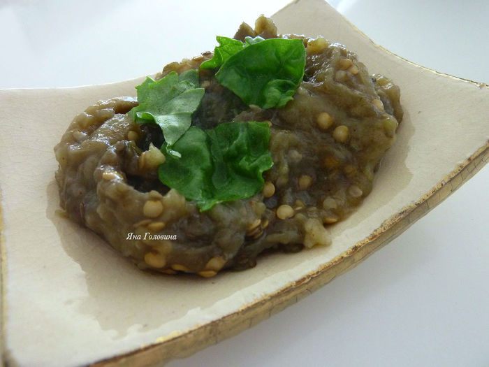 Простейшая баклажанная икра 