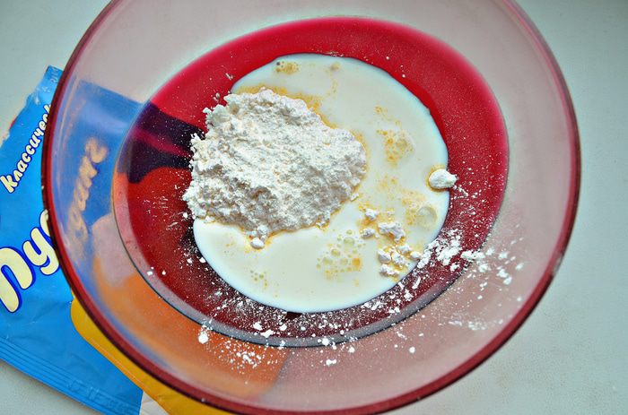 Экзотический десерт из пудинга и киви