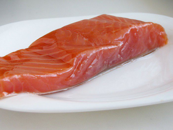 Мусс из копченого лосося