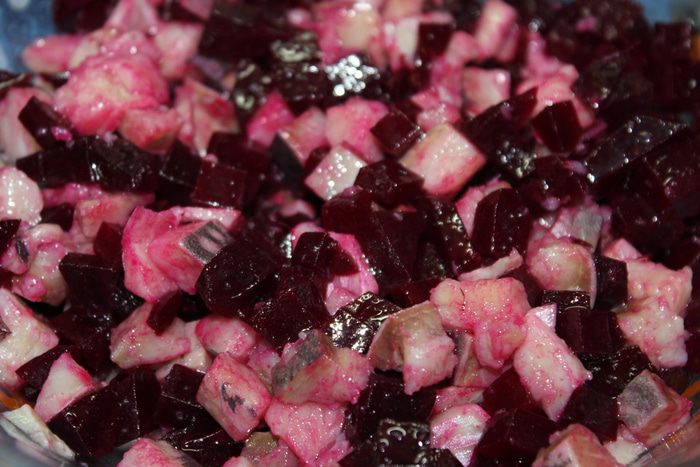 Простой домашний САЛАТИК в вазе из сырных оладьев