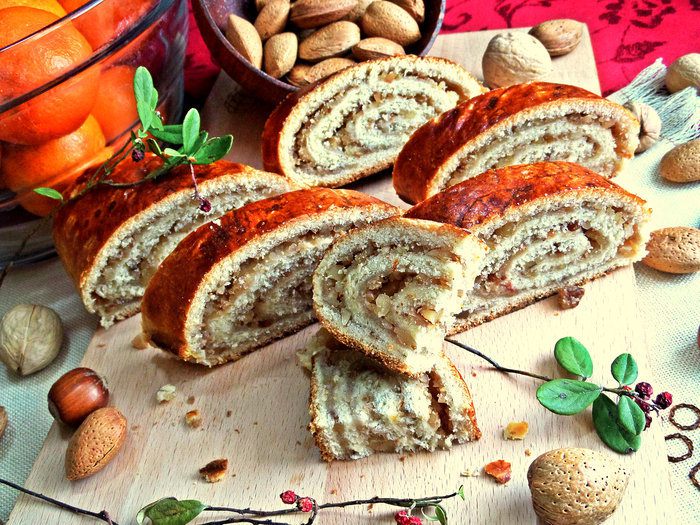 Венгерский ореховый рулет