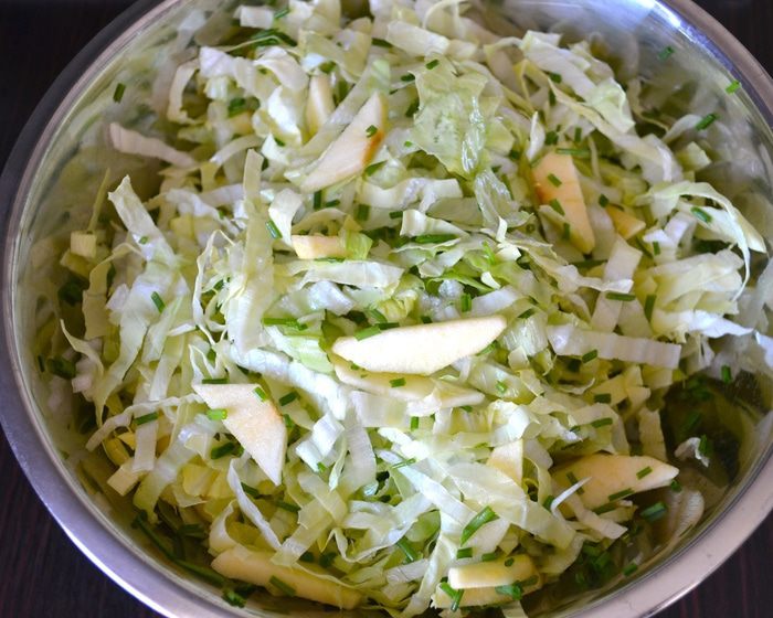 Французский сельский салат