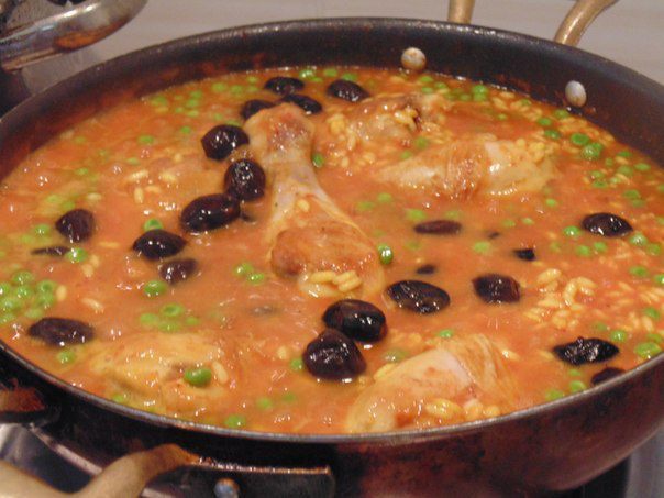 Паэлья в стиле &amp;quot;Море и Земля&amp;quot;