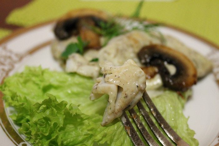 Треска под соусом &amp;quot;Бешамель&amp;quot;