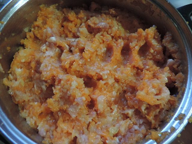 Тыквенно-индюшиные котлеты