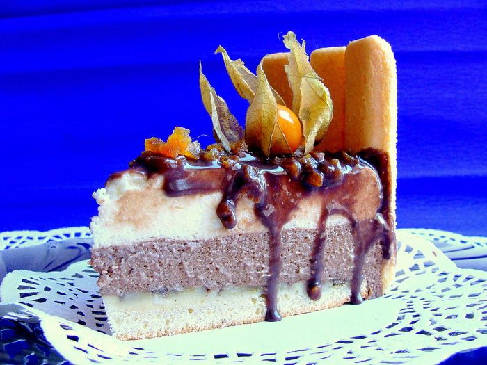 Тирамису торт-мусс &amp;quot;Физалисовая поляна&amp;quot;