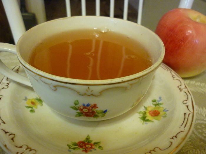 Зимний яблочный киселек для старых и малых