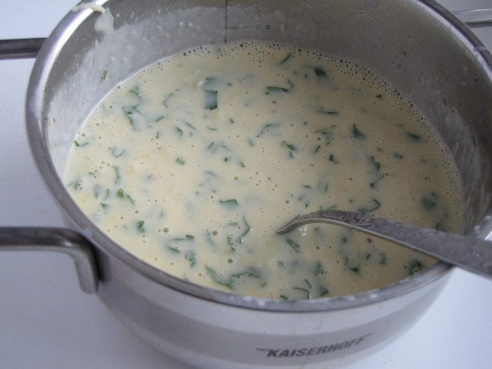 Сырный пирог из лосося