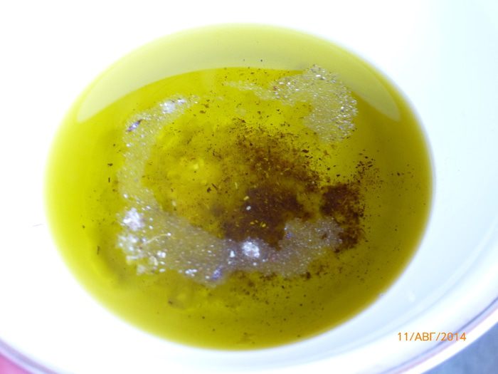 Закуска из печеного перца 