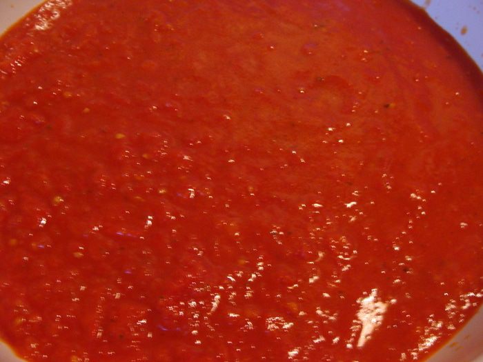 Суп-лечо с телячьей грудинкой