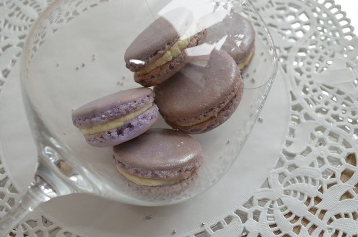 Облепиховая и лавандовая начинки для макаронс