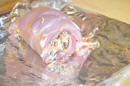 Домашние куриные колбаски