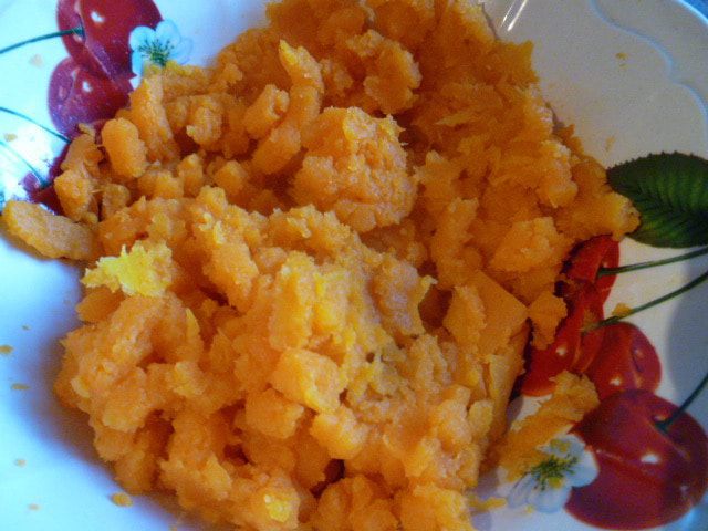 Тыквенная каша с овсянкой 