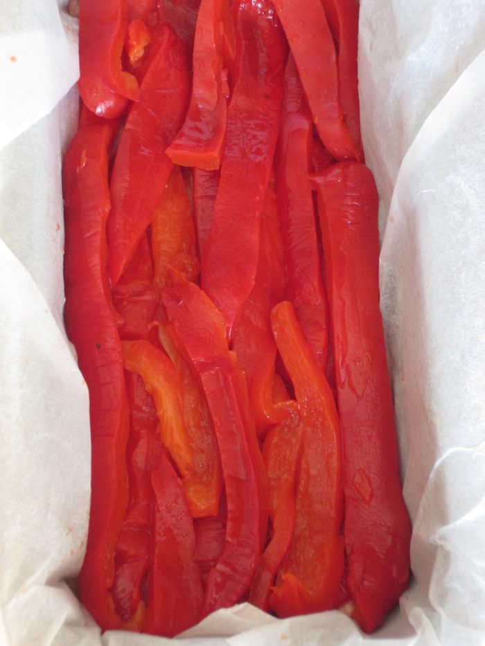 Мясной хлебец с овощами