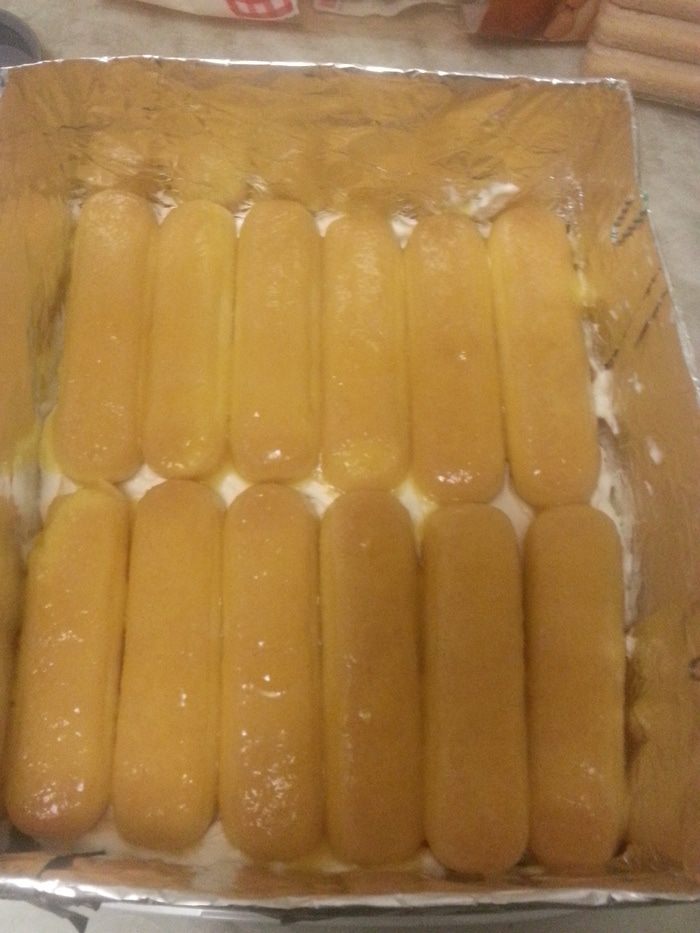 Фруктовое тирамису для детей