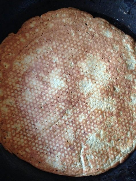 Печеночный торт с яблочным кремом