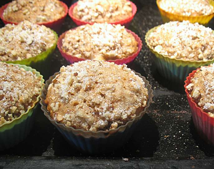 Овсяные кексы с грушей