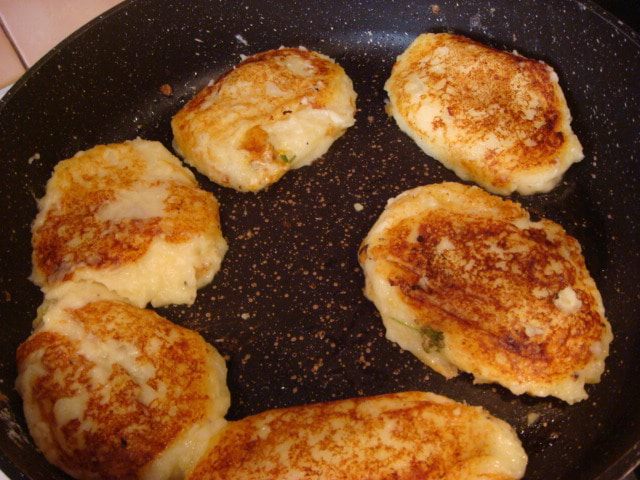 Драники из картофельного пюре