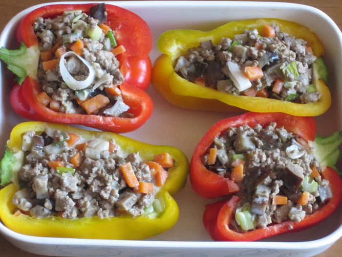 Фаршированный сладкий перец