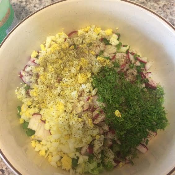 Легкий салат