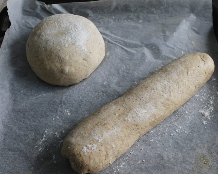 Хлеб пшенично-ржаной на сыворотке