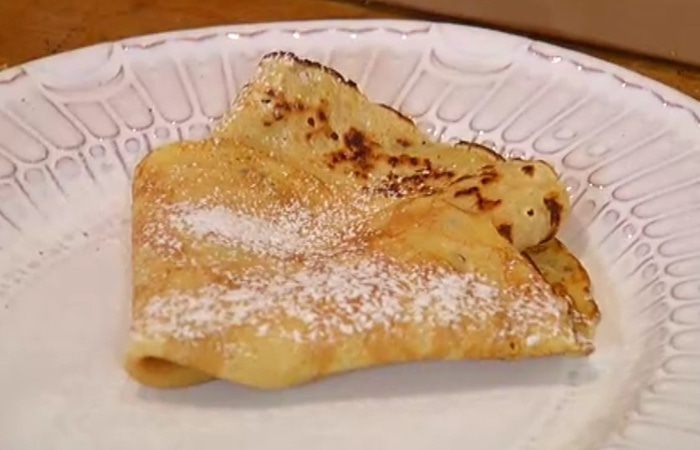 Сладкие блины на кефире 