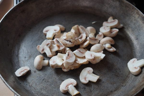 Монастырский грибной пирог