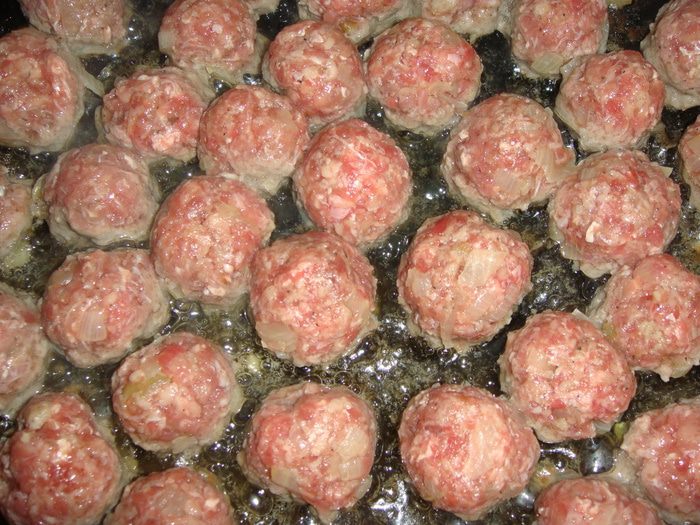 Шведские мясные шарики (фрикадельки)