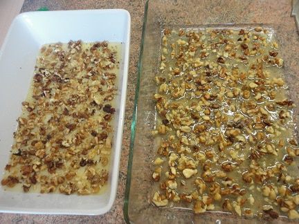 Английские булочки с грецкими орехами