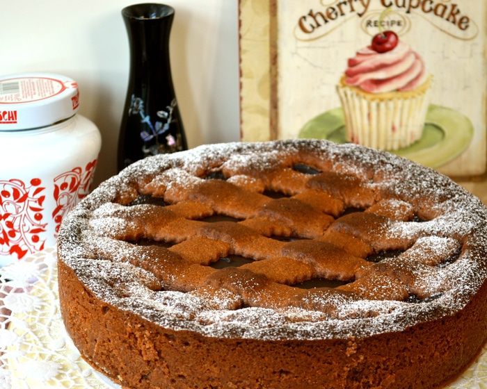 Очень шоколадная кростата