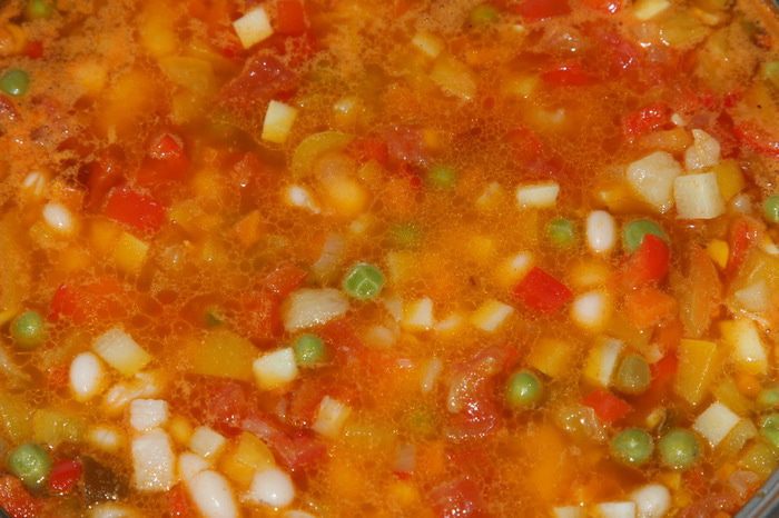 Овощной суп почти &amp;quot;Минестроне&amp;quot;