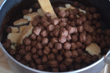 Хрустящее шоколадное печенье без выпечки