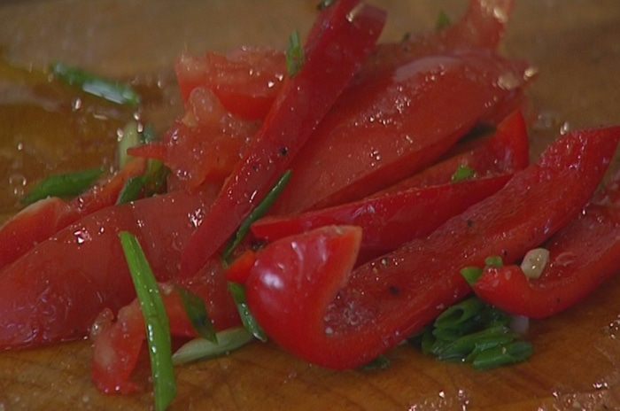 Вегетарианский клаб-сэндвич 